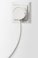 Stikprop vinkel schuko mini hvid - Elworks